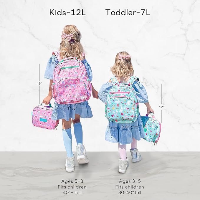 mibasies Toddler Backpack for Girls 2-4: Cute Kids Backpacks for Girls - Image 2