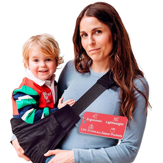 Ergonomic Lightweight Adjustable Toddler Sling Baby Carrier by TAKAMIKIDS
