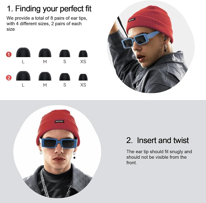 45dB Earplugs for Sleeping, Noise Cancelling Ear Plugs - Image 4