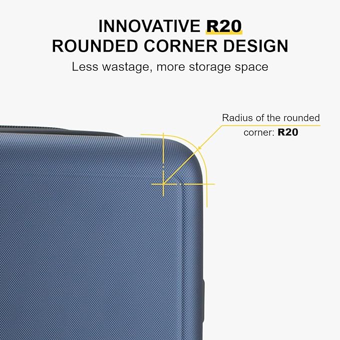 LEVEL8 Carry on Luggage Airline Approved, Carry-on Suitcases - Image 5