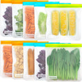 Reusable Gallon Food Storage Bags by Qinline