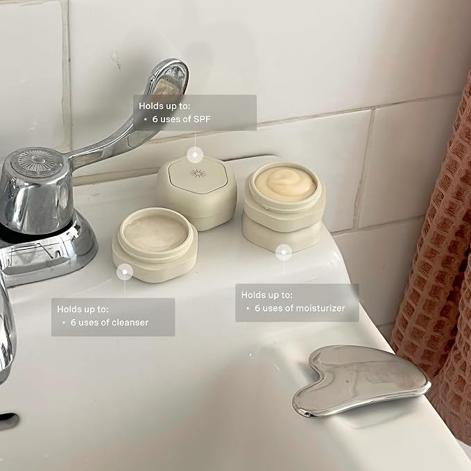 Cadence Travel Containers Basic Skincare Set - Image 3