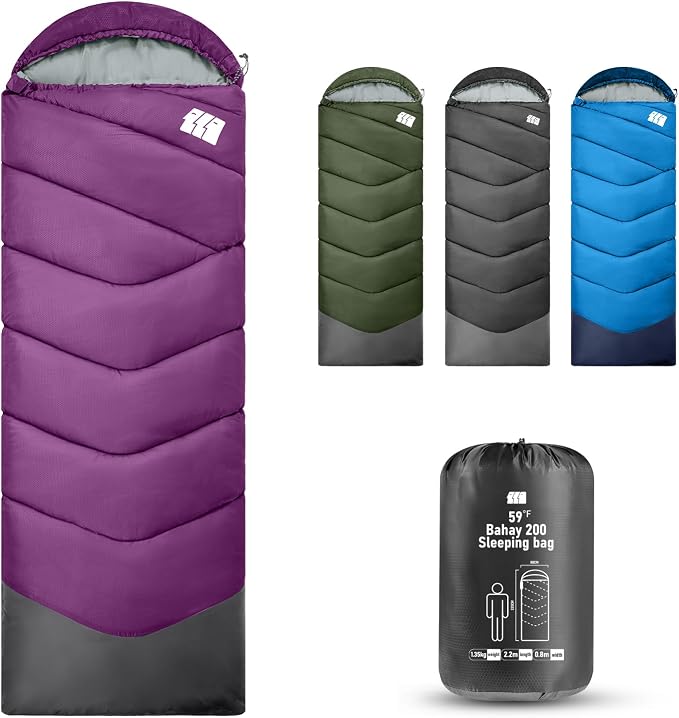 Sleeping Bags for Adults Cold Weather, Waterproof, Lightweight Sleeping Bag for by Unknown