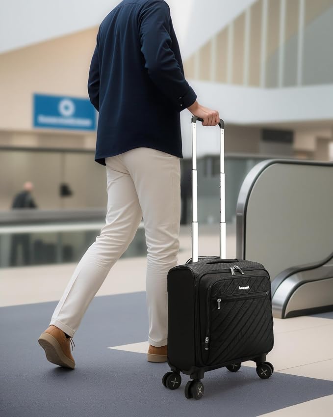 LUGGEX Carry On Luggage with Spinner Wheels - Image 7