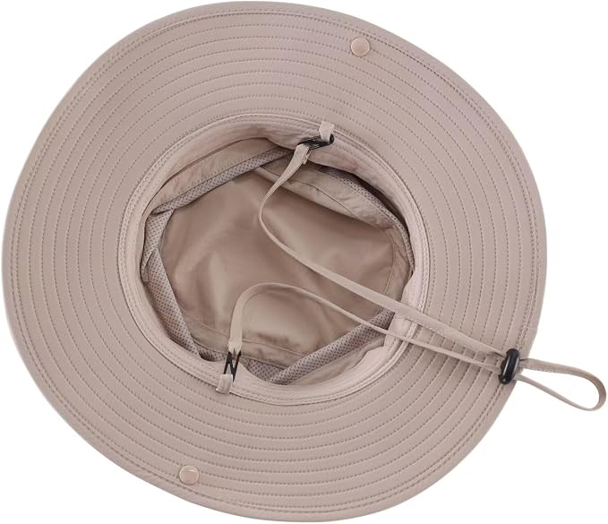 Connectyle Sun Hat for Men Women Outdoor UV Protection Safari Hat for Fishing - Image 7