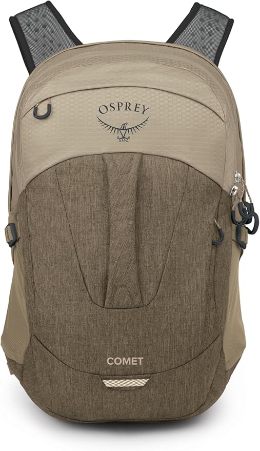 Osprey Comet Laptop Backpack, Alpaca Tan/Latte Brown Heather - Image 6