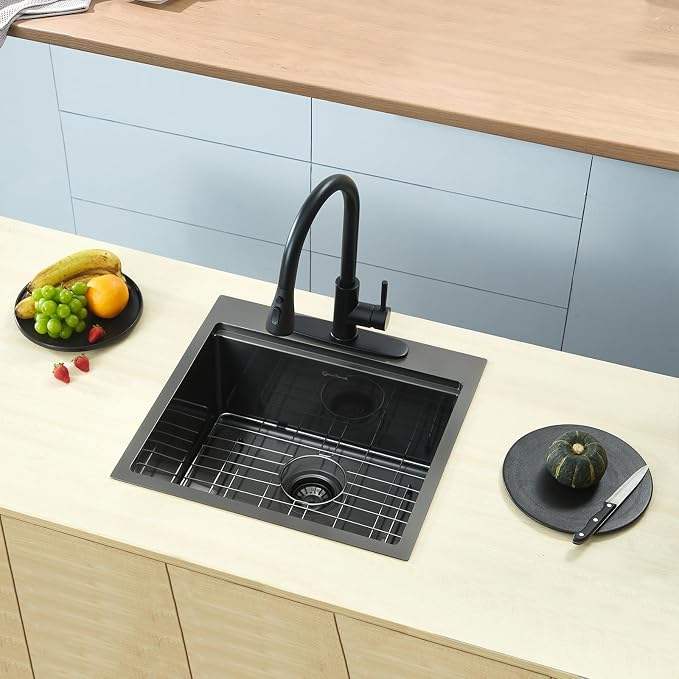 21 x 20 x 10 Drop-in Kitchen Sink - Image 3