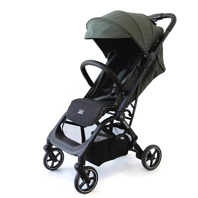 guzzie+Guss Oxygen v2 Lightweight Stroller – Compact, Travel-Friendly by guzzieGuss