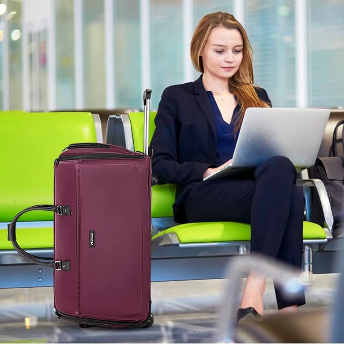 Modoker Rolling Garment Bags, Large Garment Duffle Bag - Image 7