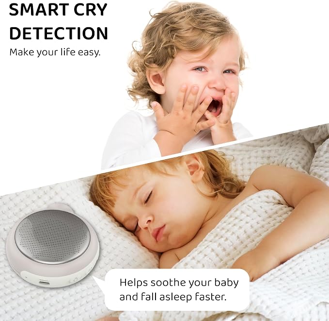 Moonybaby Portable Sound Machine, Baby Sleep Soothe, 9 Soothing Sounds - Image 6