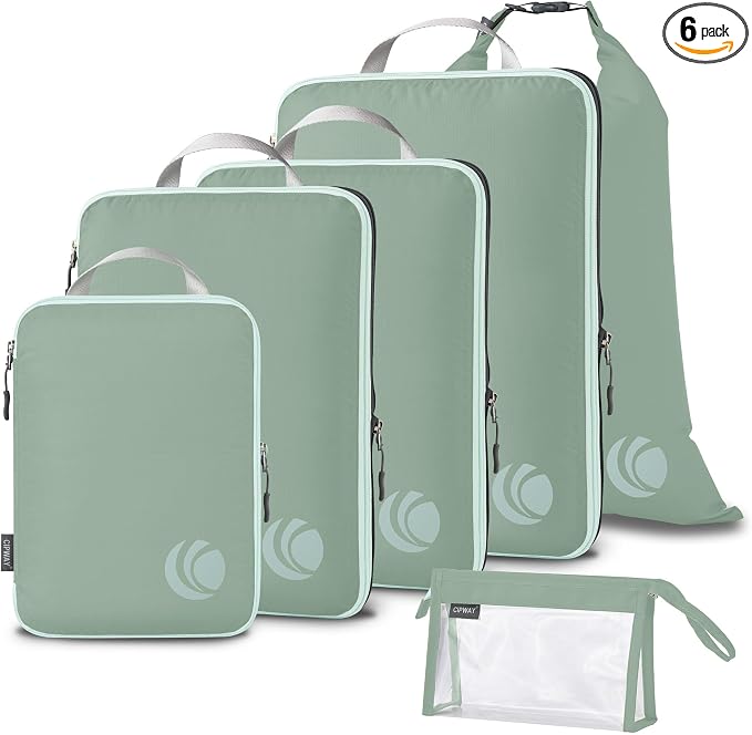 Cipway Compression Packing Cubes, Ultralight Luggage Organizer Bags by Cipway