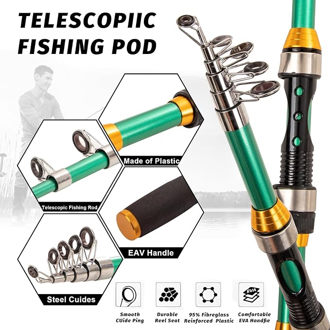 I00000 Fishing Rod and Reel Combos - Image 2