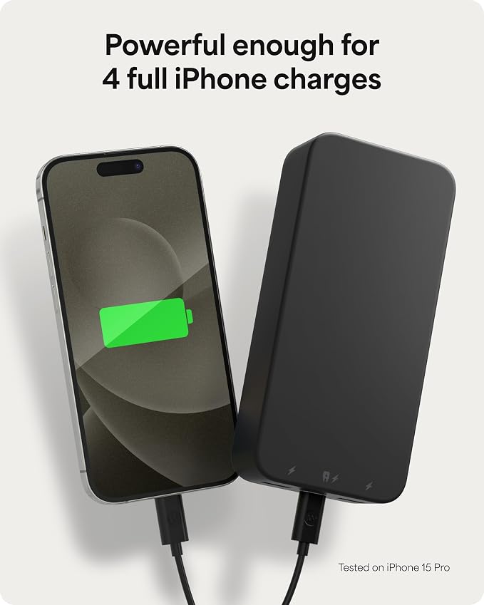 mophie Powerstation XL Power Bank 2023-20, 000 mAh Large Internal Battery - Image 3