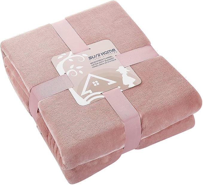 Surii Home Luxury Microfiber Flannel Blanket, Super Soft, and Breathable - Image 9