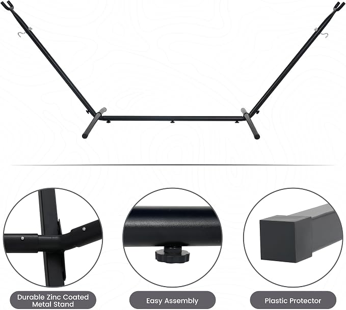 Lazy Daze Hammocks 9FT Double Hammock - Image 7