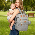 Baby Diaper Bag Backpack with Changing Station, Waterproof Large Capacity Baby by Unknown