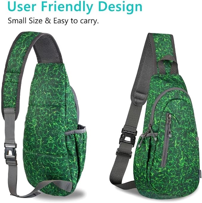 TITECOUGO Small Sling Bag, Lightweight Crossbody Backpack - Image 3