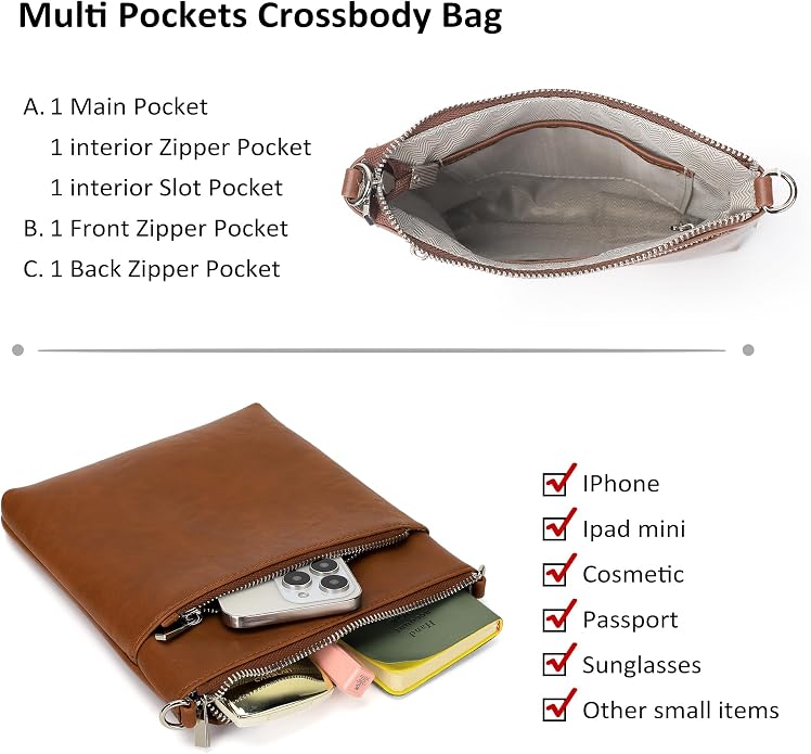 befen Genuine Leather Small Crossbody Purses - Image 3