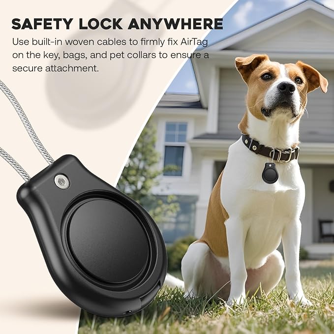 Waterproof AirTag Keychain Holder, Air tag Lock Case - Image 6