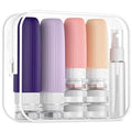 16 Pack Travel Bottles Set, TSA Approved Leak Proof Silicone Squeezable by Mrsdry