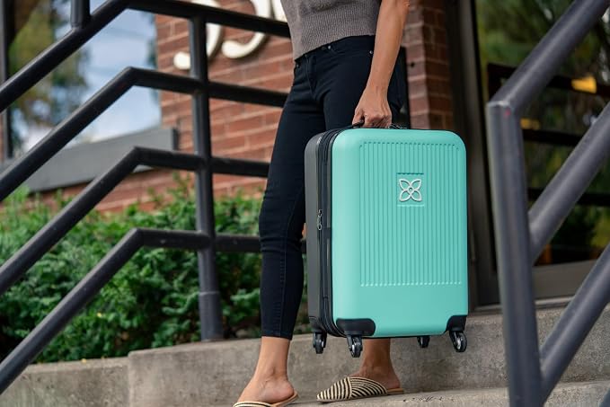 Sherpani Meridian, 22 Inch Carry On Luggage Airline Approved, Rolling Hardside - Image 3