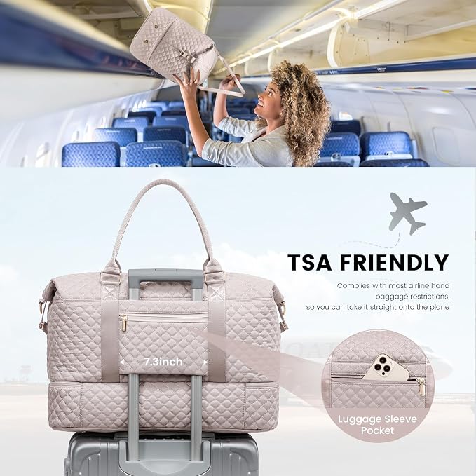 LOVEVOOK Travel Duffle Bag, Weekender Bags - Image 4