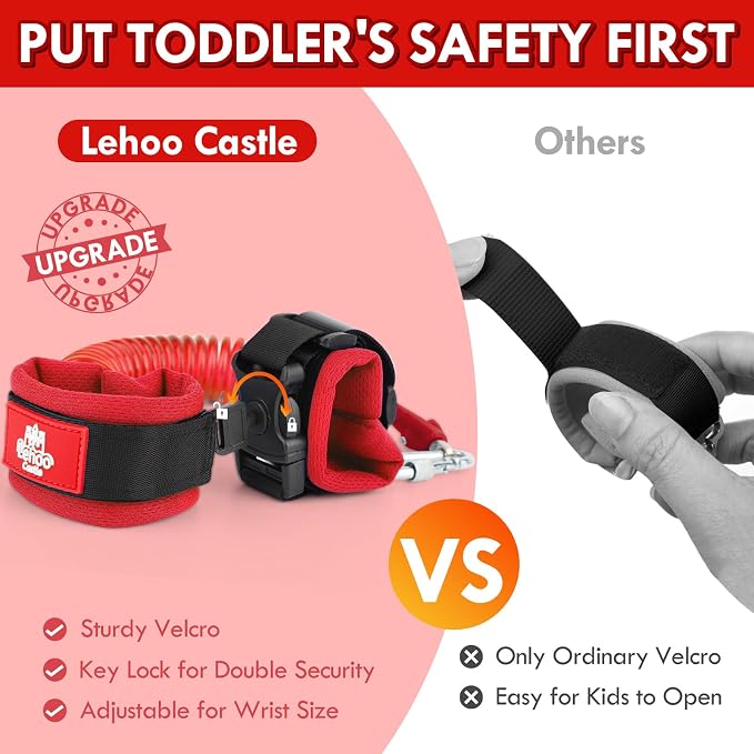 Lehoo Castle Toddler Leash for 1-5 Years, Baby Safety Harness for Boys - Image 2