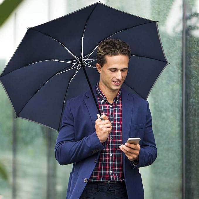 Lejorain Compact Inverted Reflective Umbrella - Image 7