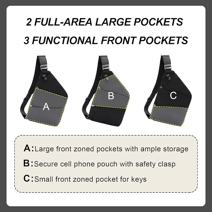 Anti Theft Crossbody Travel Bags - Image 6