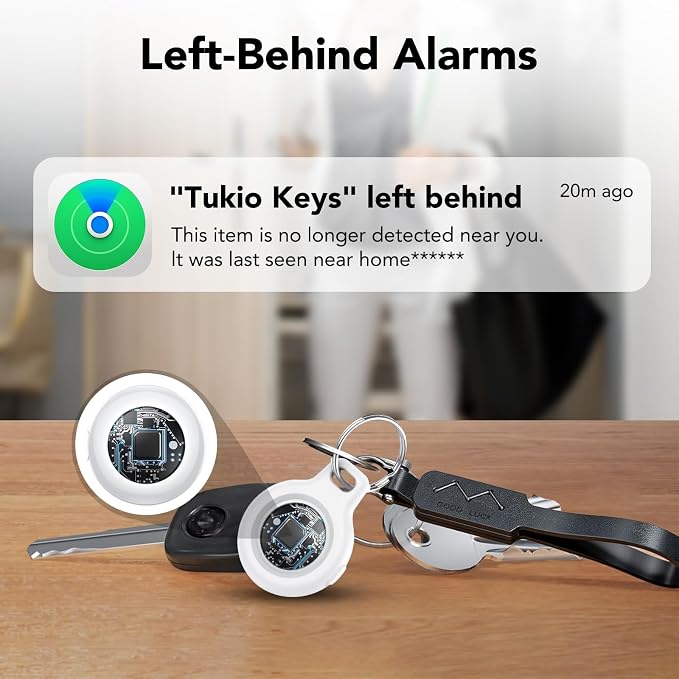2025 New Air Tracker Tag-1 Pack, Replaceable Battery, Key Finder and Item - Image 5