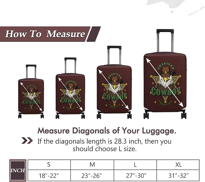 HYPER VENTURE Washable Luggage Cover - Image 5