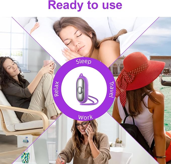 Sleep Aid Device, Micro-Current Sleep Instrument Anxiety Device, Portable - Image 4