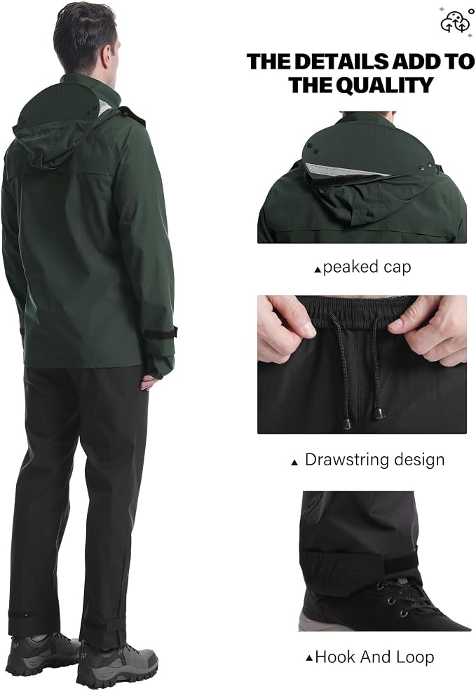 iCreek Rain Suit Waterproof Jacket - Image 5