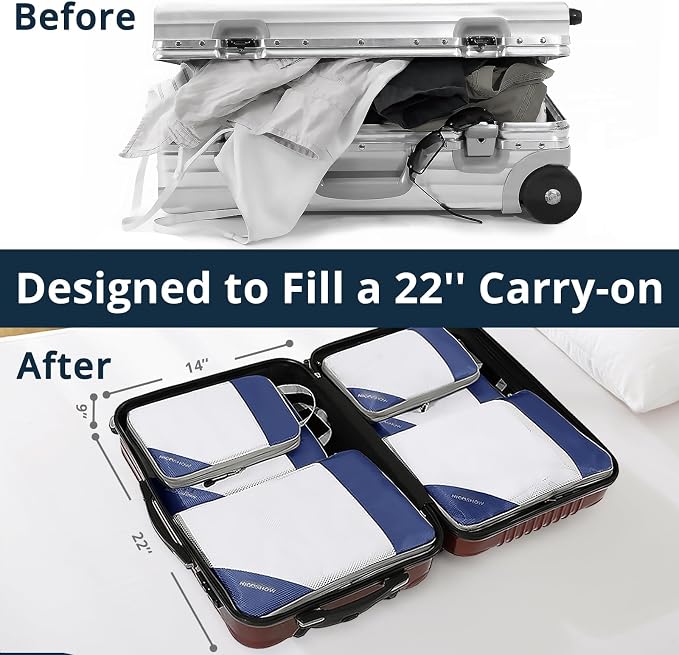 3 Set Compression Packing Cubes - Image 7