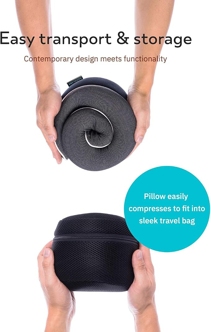 Travel Neck Pillows for Airplanes, Sleeping Essentials for Long haul Flights - Image 7