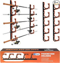 Fishing Rod Holder for Garage, H5 Wall or Ceiling Mounted Fishing Pole Holders by GOCOZER