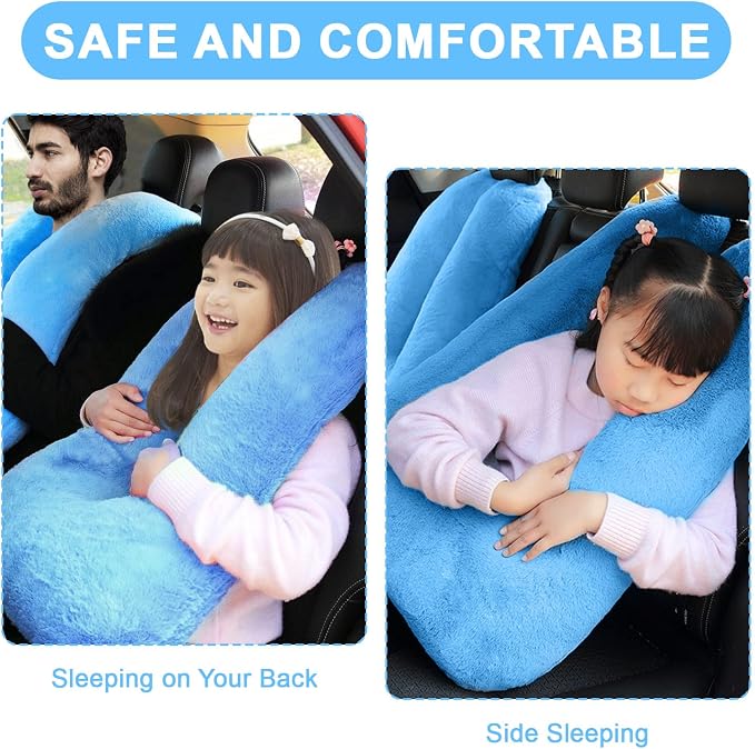 Travel Pillow, Travel Pillow for Kids, Sleeper Hold Pillow Travel, Removable - Image 4