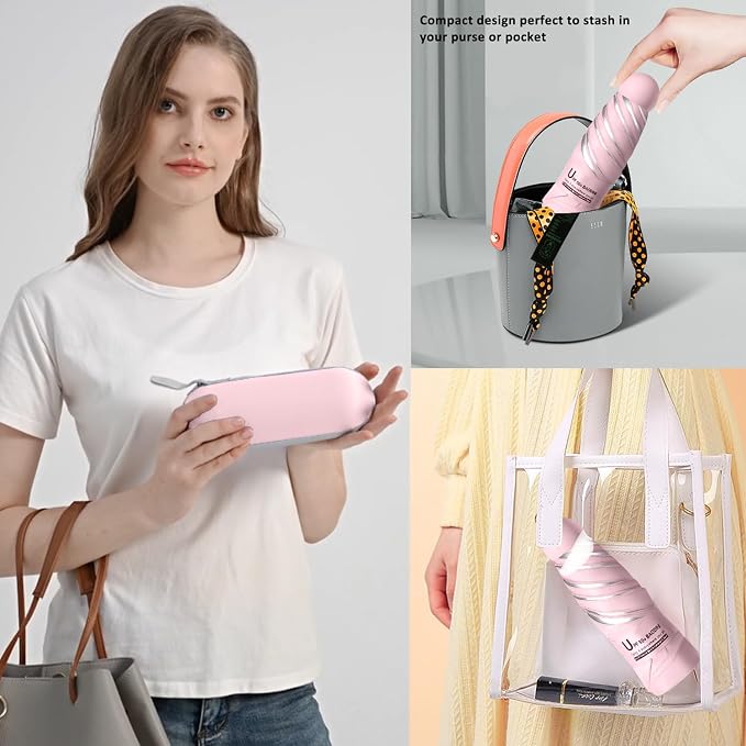 BAODINI Travel Mini Umbrella for Purse - Image 3