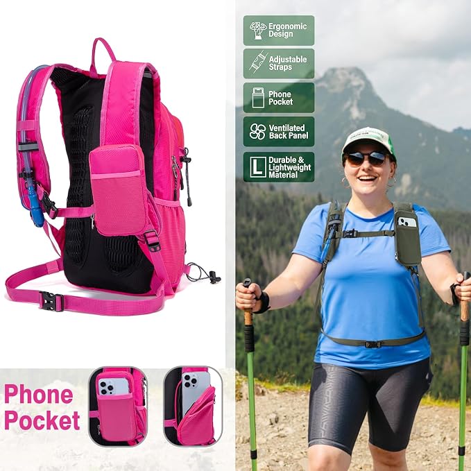 Insulated Hydration Backpack Pack - Image 2