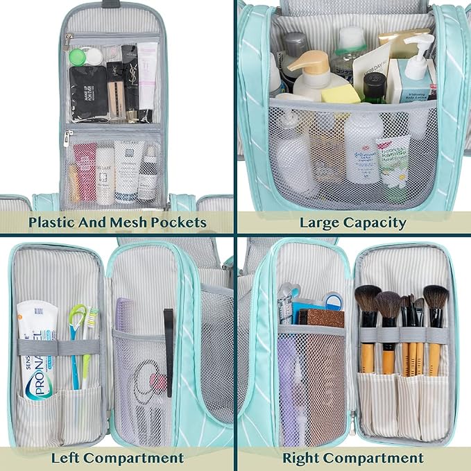 PAVILIA Extra Large Toiletry Bag Travel Bag - Image 4