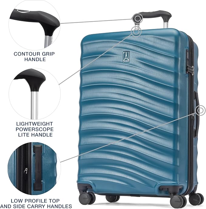 Travelpro Maxlite Air V2 Hardside Expandable Checked Luggage, 8 Spinner Wheels - Image 2