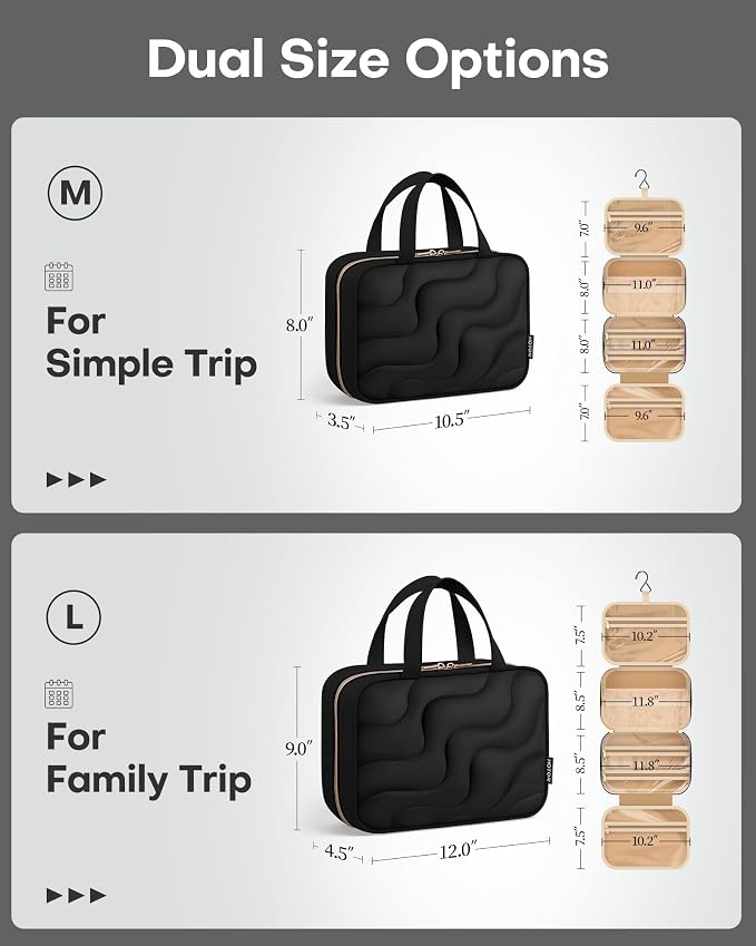 HOTOR Hanging Toiletry Bag - Image 2