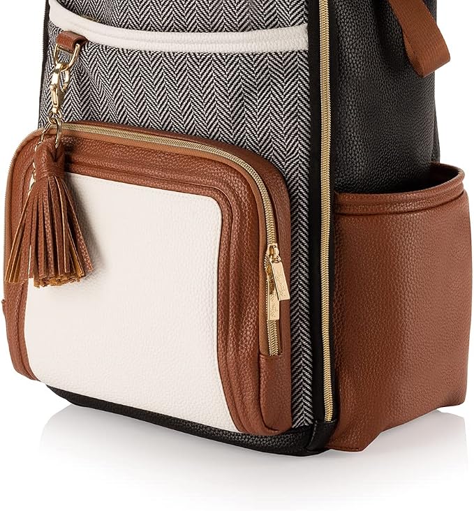 Itzy Ritzy Diaper Bag Backpack – Large Capacity Boss Plus Baby Backpack Diaper - Image 12