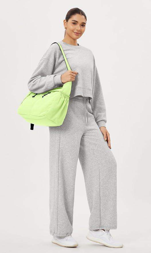 ODODOS 20L Crossbody Tote Bag Large Capacity Lightweight Hobo Shoulder Sling - Image 3