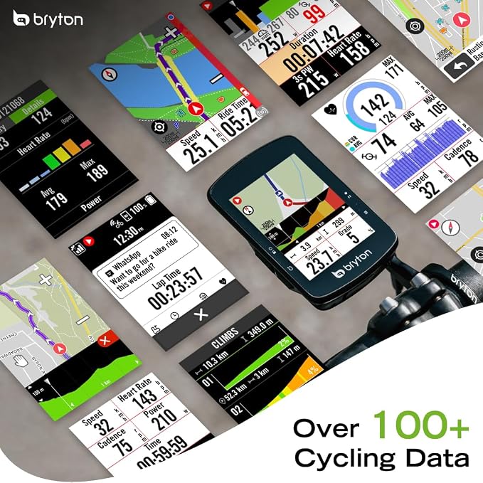 Bryton Rider S510 Sensor Bundle 2.8 Inch Color LCD Touchscreen GPS Bike/Cycling - Image 5