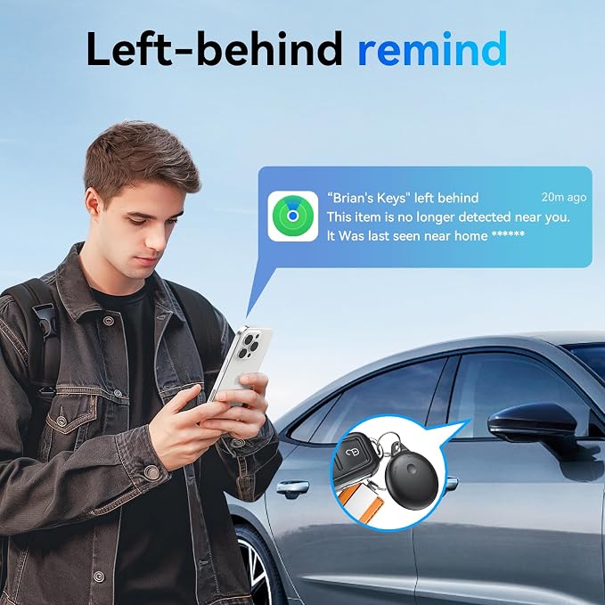 Tags-4 Pack, Smart Bluetooth Tracker Work - Image 5