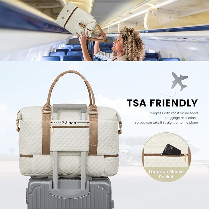 LOVEVOOK Travel Duffle Bag, Weekender Bags - Image 4