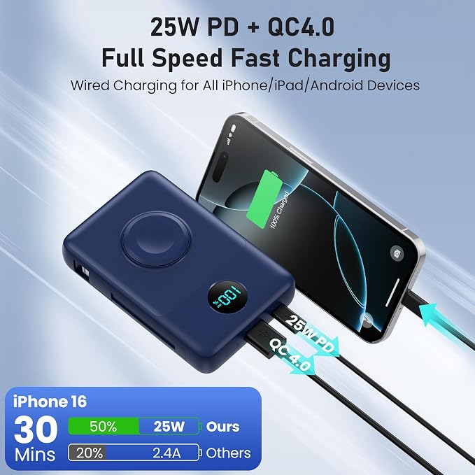 Magnetic Portable Charger for iPhone - Image 4