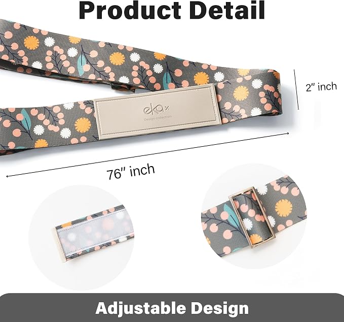 Luggage Straps for Suitcases, Adjustable Luggage Elastic Belt, Travel - Image 4