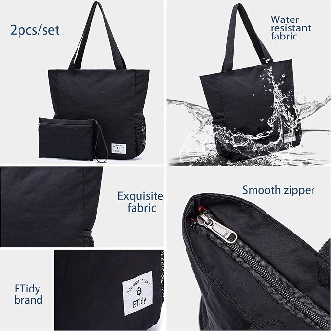 ETidy Large Capacity Foldable Tote Bag - Image 4